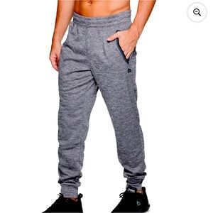NWT RBX Men’s Heathered Grey Performance Jogger Pants – Size XL